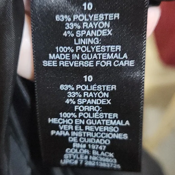 Norma Kamali SZ 10 Black 3 Button Lined Blazer - Picture 11 of 12